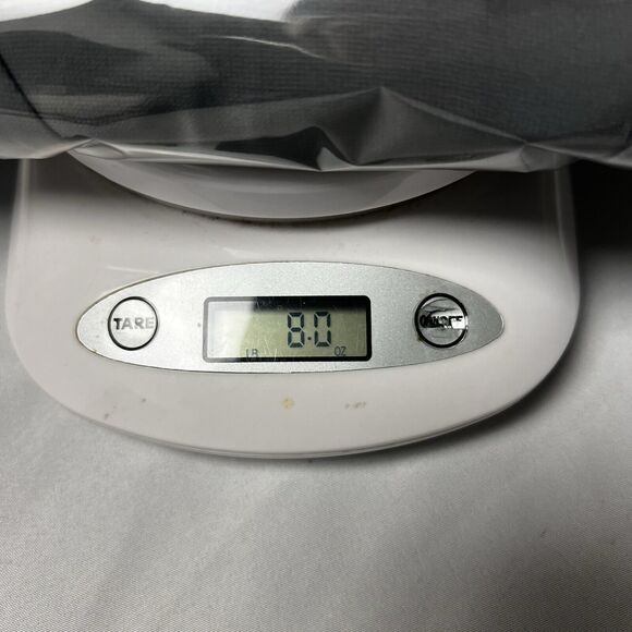 Chico's Womens Grey Sequin Shear Button‎ Down Career Top Size 2 Medium Holiday - Picture 10 of 10